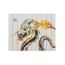 多彩な中国のドラゴンの絵画、ホテルの壁掛けのリボンのアートワーク