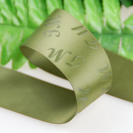 厚い版の芳香の包装のためのプラスチゾルによって印刷されるサテンのリボンの耐久財