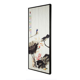 寝室のハンドメイドの中国様式の壁の芸術のための避暑用の家の装飾のリボンの絵画