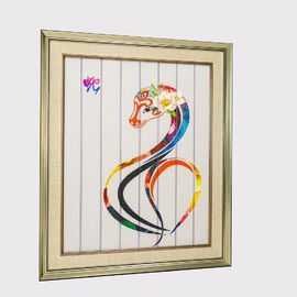 12動物のヘビの家の装飾のリボンの絵画によって組み立てられる芸術の装飾的な壁掛けを塗る中国の黄道帯