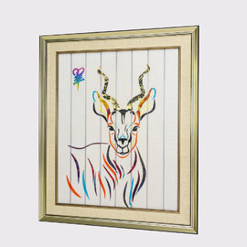 12動物のヤギの家の装飾のリボンの絵画によって組み立てられる芸術の装飾的な壁掛けを塗る中国の黄道帯
