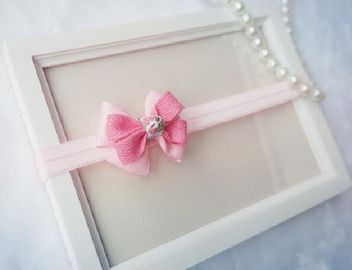 Diyのねじれの伸縮性がある毛は子供ホイル銀/インク スクリーンの印刷のためにバンドが付きます