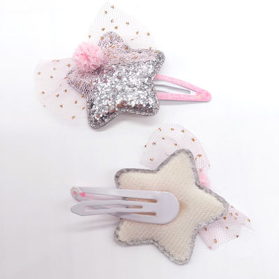 赤ん坊のためのKids Plain Girls Fabric星の設計王女のヘッドバンド
