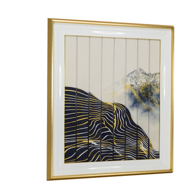 5cmの厚さ3のPCのリボンは家の壁の装飾のための絵画にパネルをはめる