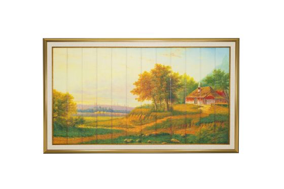 家のための中国様式のリボンの風景画